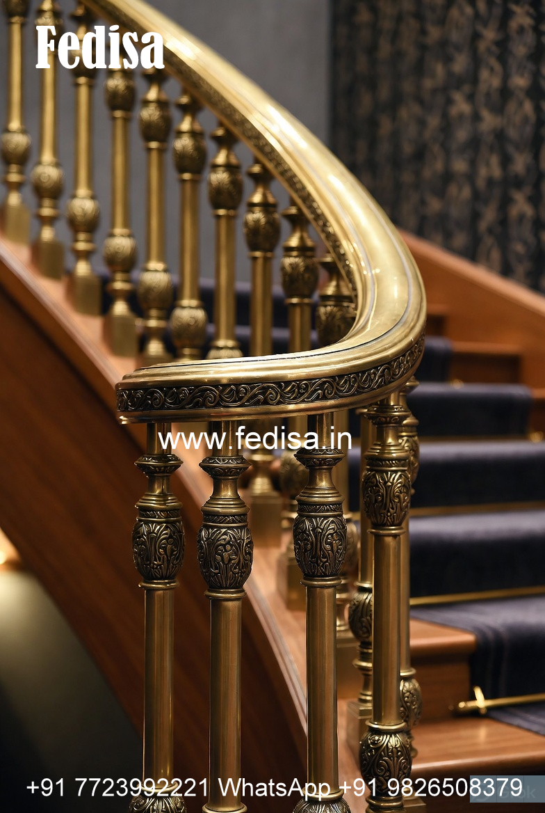 Creative Exterior Balcony Railing Designs India No-22563