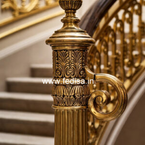 Modern Balcony Railing Design With Glass No-23288
