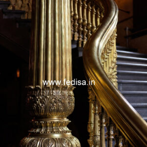 Modern Balcony Railing Ideas With Glass Panels No-23348