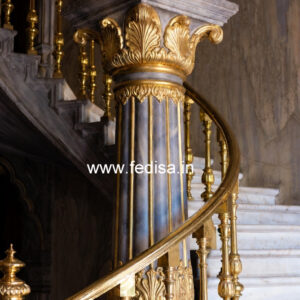 Creative Balcony Design With Modern Railings No-23391