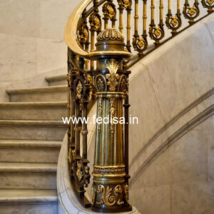 Stylish Steel Railing Design For Indian Homes No-23403