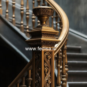 Modern Ghar Exterior Railing Ideas No-23420