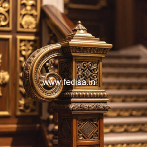 Indian House Front Balcony Railing Design No-23422