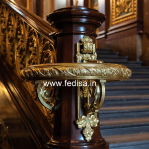 Indian Balcony Design Trends With Railings No-23464