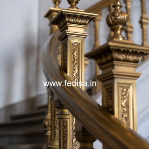Stylish Indian Balcony Design With Railings No-23491
