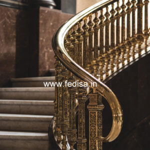 Modern Balcony Railing Designs With Glass And Steel No-23714