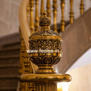 Stylish Staircase Railing Ideas For Small Homes No-23755