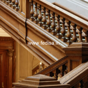 Wooden And Steel Railing Design Combination Ideas No-023