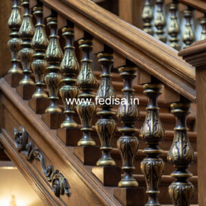 Stylish Staircase Railing Ideas For Modern Homes No-253