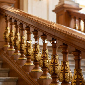 Stylish Balcony Railing Design With Glass And Steel No-261
