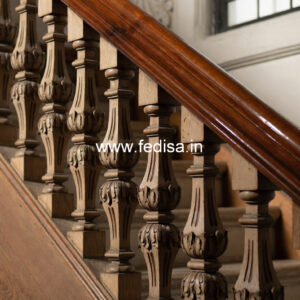 Stylish Exterior Staircase Railing Designs No-318