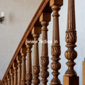 Stylish Staircase Railing Designs 2026 No-338