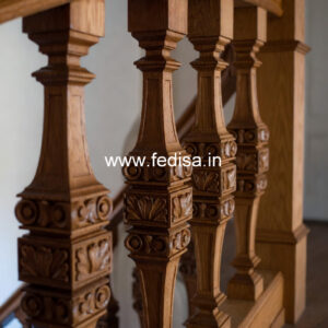 Modern Balcony Design India With Railings No-383