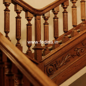 Modern Ghar Exterior Railings No-575