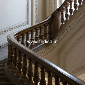 Stylish Staircase Railing Designs For Home No-664