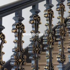Modern Staircase Railing Designs India No-669