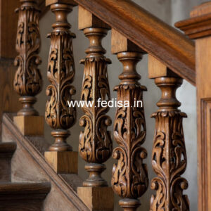 Stylish Exterior Railing Design For Small House India No-821