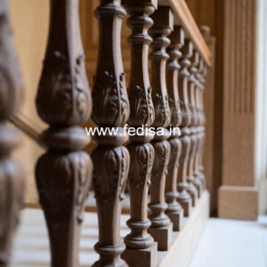 Modern Balcony Railings With Glass Panels No-955