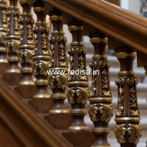 Elegant Staircase Railings For Small House No-1097