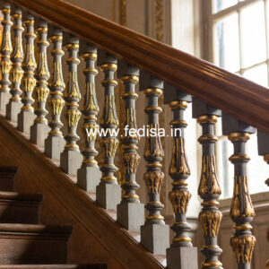 Latest Steel And Glass Railing Designs No-1673