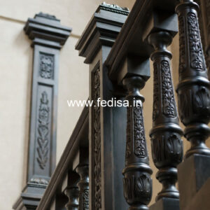 Stylish Staircase Railing Designs For Home No-1997