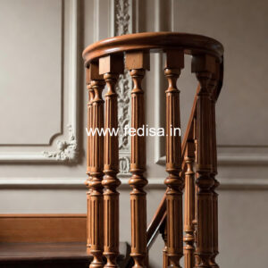 Modern Balcony Design With Glass Railings No-2014