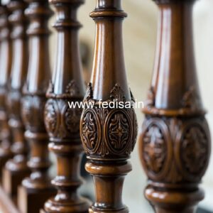 37. Hand-carved Stone Balusters Modern Stair Spindles