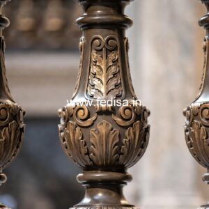 Modern Balcony Stone Railings Snap And Lock Balusters