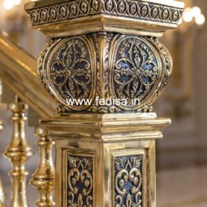 1. Luxury Marble Baluster Designs For Elegant Homes Stainless Steel Stair Spindles