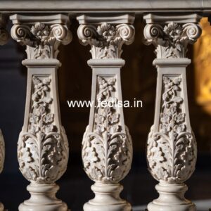 4. Designer Stone Balusters For Luxury Interiors Turned Balusters
