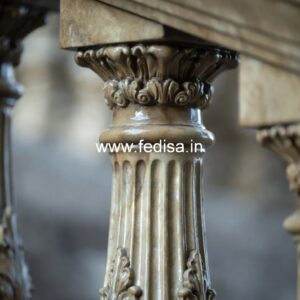13. Minimal Stone Baluster Designs For Interiors 42 Face Mount Balusters