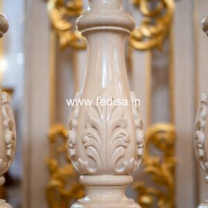 Affordable Stone Baluster Designs Wood Railing Balusters