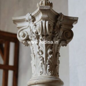 Designer Entrance Stone Balusters Curved Deck Balusters