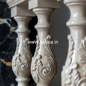 High-end Exterior Stone Designs Wrought Iron Balusters Outdoor