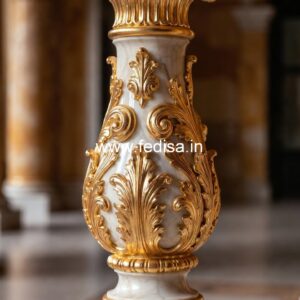 Designer Garden Stone Railings Square Balustrade Posts