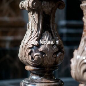 Antique Marble Balusters For Heritage Villas Twisted Spindles For Stairs