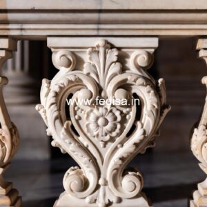 Premium Decorative Marble Railings Metal Fence Spindles