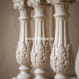 Custom Luxury Staircase Elements Curved Balusters