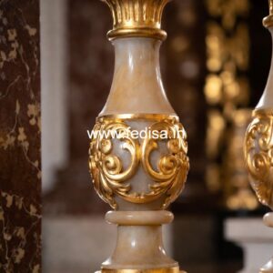 Custom Designer Staircase Railings Square Wood Spindles