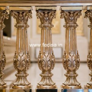 Luxury Garden Stone Baluster Railings Fusion Stair Spindles