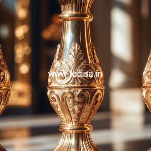 4. Designer Marble Balusters For Luxury Interiors Hollow Wrought Iron Balusters