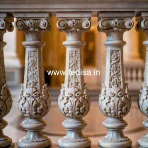 Modern Marble Baluster Designs For Stylish Homes Knuckle Iron Balusters