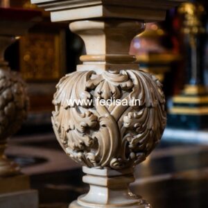 Must-see Marble Staircase Designs 2×2 Deck Balusters