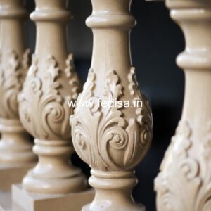 Elegant Outdoor Marble Staircase Designs Hand Rail Banister