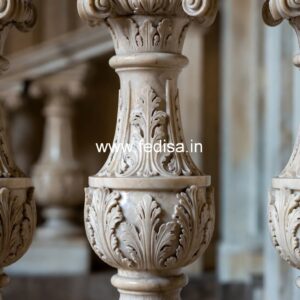 Custom Exterior Marble Railings 2×2 Balusters Menards