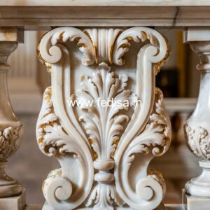 Gorgeous Baluster Ideas For Homes Brown Railing With White Spindles
