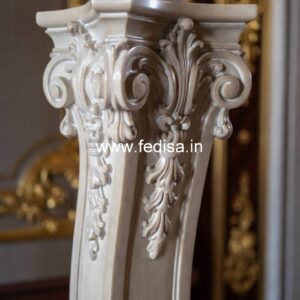 2. Premium Stone Balusters For Staircase Railings Brushed Nickel Banister