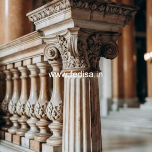 4. Designer Stone Balusters For Luxury Interiors Building Deck Railing With Spindles
