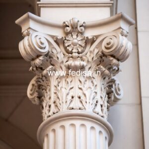 10. High-class Stone Baluster Ideas Cast Iron Stair Balusters