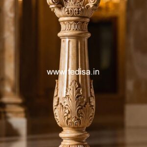 Designer Garden Stone Railings Double Basket Iron Baluster